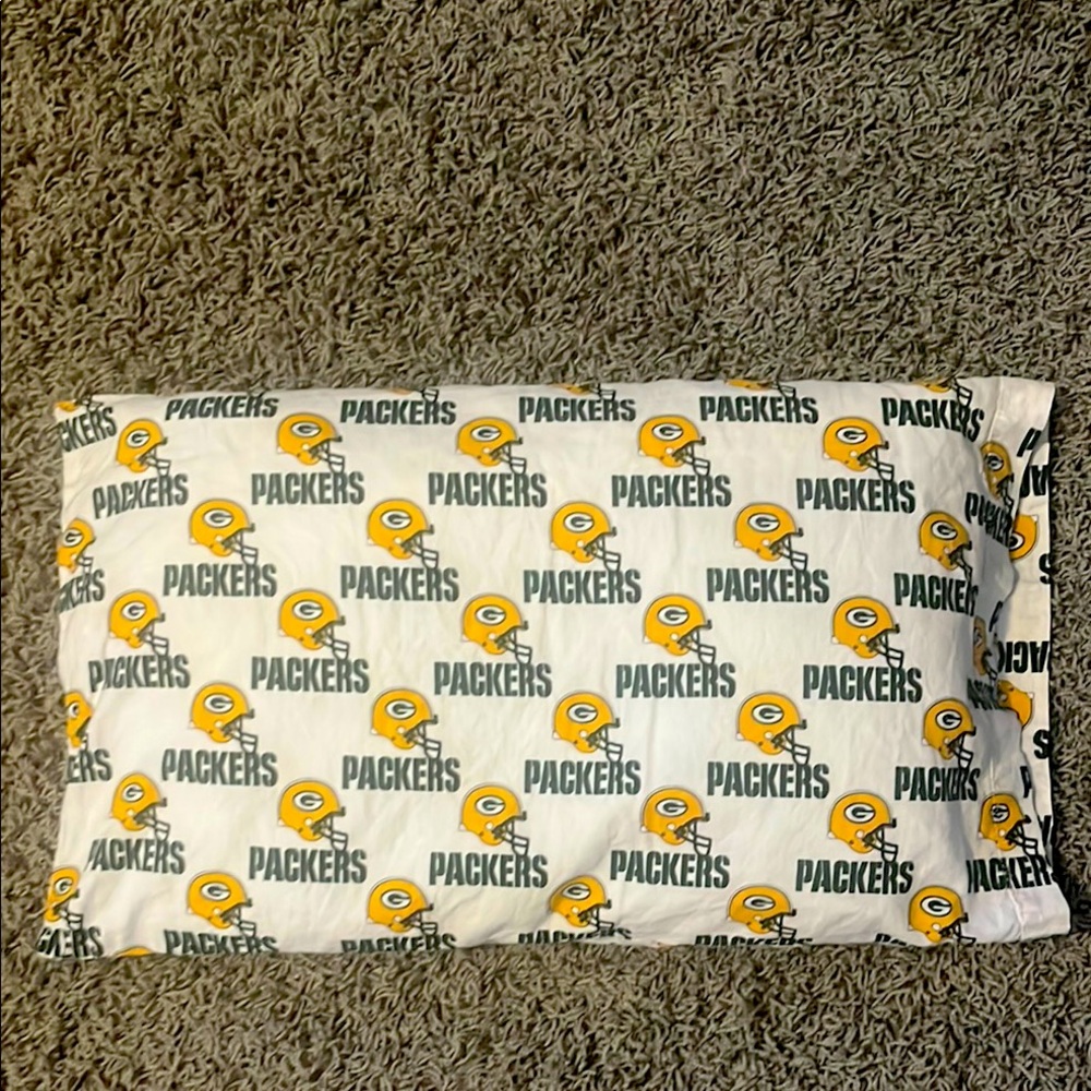 Small Green Bay Packer Pillow